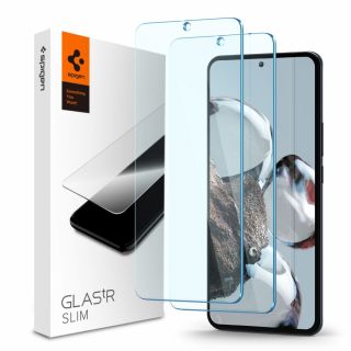 Spigen Glas.tR Slim Xiaomi 12T / 12T Pro kijelzővédő üveg - 2db