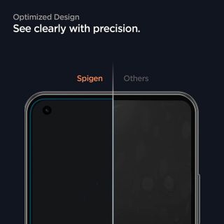 Spigen GLAS.tR Slim Xiaomi Mi 11 Lite / 11 Lite NE / 5G kijelzővédő üvegfólia (2db)