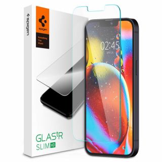 Spigen GLAS.tR Slim HD iPhone 14 / 13 / 13 Pro kijelzővédő üvegfólia