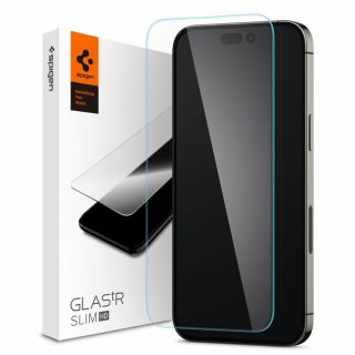 Spigen Glas.tR Slim iPhone 14 Pro kijelzővédő üveg