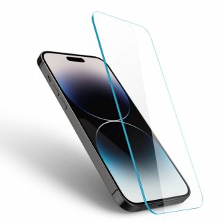 Spigen Glas.tR Slim HD Privacy iPhone 14 Pro Max betekintésgátló kijelzővédő üveg