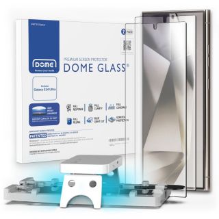 Whitestone Dome Glass Samsung Galaxy S24 Ultra UV üveg + UV Lámpa - 2db