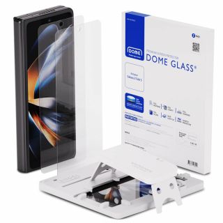 Whitestone Dome UV Samsung Galaxy Z Fold 5 kijelzővédő üveg külső kijelzőre 2db + UV lámpa