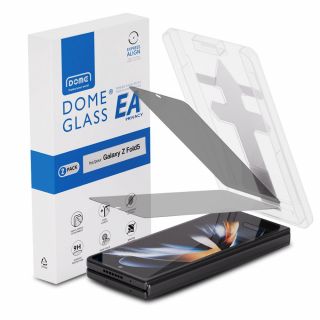 Whitestone EA Privacy Glass Samsung Galaxy Z Fold 5 betekintésgátló külső kijelzővédő üveg felhelyező applikátorral - 2db