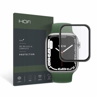 Hofi Pro+ Hybrid Glass Apple Watch 45mm teljes kijelzővédő üvegfólia