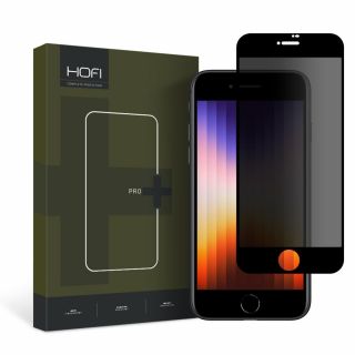 Hofi Anti Spy Glass Pro+ Privacy iPhone SE (2022/2020) / 8 / 7 kijelzővédő üvegfólia - betekintésgátló