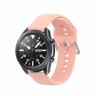 Tech-Protect Iconband Samsung Galaxy Watch 4 / 4 Classic / 5 / 5 Pro / 6 / 6 Classic szilikon szíj (20mm széles) - rózsaszín