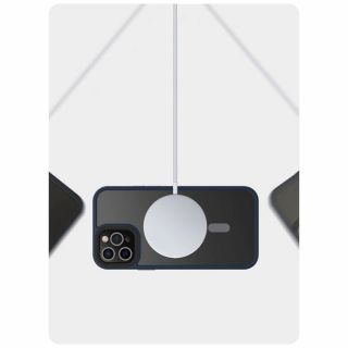 Tech-Protect Magmat MagSafe iPhone 12 / 12 Pro tok - fekete