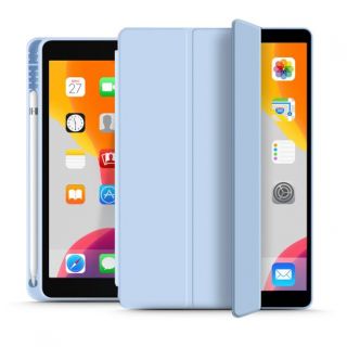 Tech-Protect Smartcase Pencil iPad 10,2" (2021/2020/2019) oldalra nyíló tok - világoskék
