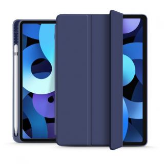 Tech-Protect Smartcase Pencil iPad Air 10,9" 6 / 5 / 4 (2024/2022/2020) oldalra nyíló tok - kék