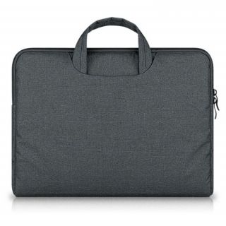 Tech-Protect Briefcase Laptop 15" / 16" becsúsztathatós tok - sötétszürke