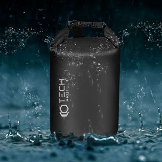 Tech-Protect univerzális vízálló táska 20 liter - fekete