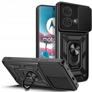 Tech-Protect CamShield Pro Motorola Edge 40 Neo  ütésálló hátlap tok - fekete