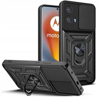 Tech-Protect CamShield Pro Motorola Edge 50 Fusion 5G ütésálló hátlap tok kameravédővel - fekete