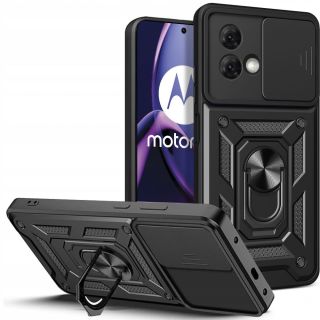 Tech-Protect CamShield Pro Motorola Moto G84 5G ütésálló hátlap tok - fekete