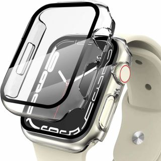 Tech-Protect Defense360 Apple Watch 45mm üveg+tok - átlátszó