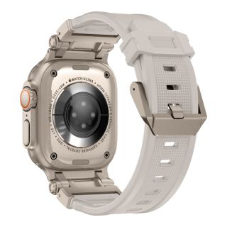 Tech-Protect Delta Pro Apple Watch 45mm / 44mm / 42mm / Ultra 49mm szíj - csillagfény/titán