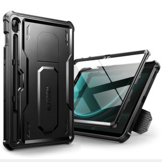 Tech-Protect Kevlar Pro Samsung Galaxy Tab S9 FE 10,9 X510 / X516B ütésálló hátlap tok kijelzővédővel - fekete
