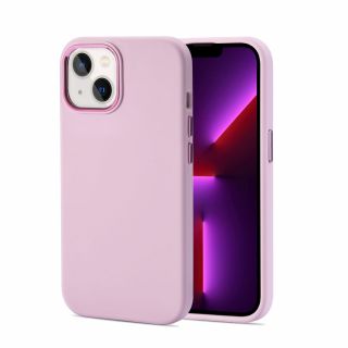 Tech-Protect Liquid iPhone 14 Plus szilikon hátlap tok - rózsaszín