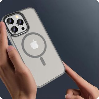 Tech-Protect MagMat2 MagSafe iPhone 15 Pro Max kemény hátlap tok - titán
