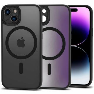 Tech-Protect Magmat Cam+ MagSafe iPhone 15 kemény hátlap tok - fekete