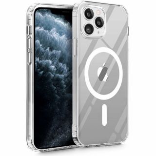 Tech-Protect Magmat MagSafe iPhone 11 Pro kemény hátlap tok - átlátszó