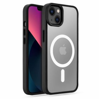 Tech-Protect Magmat MagSafe iPhone 13 kemény hátlap tok - átlátszó