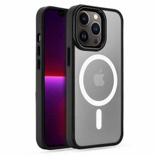 Tech-Protect Magmat MagSafe iPhone 13 Pro kemény hátlap tok - átlátszó