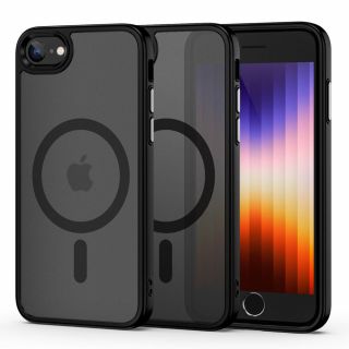 Tech-Protect MagMat MagSafe iPhone SE (2022/2020) / 8 / 7 hátlap tok - matt fekete