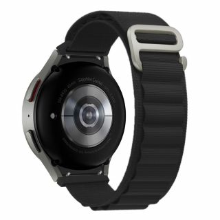 Tech-Protect Nylon Pro Samsung Galaxy Watch 4 / 5 / 5 Pro nylon szíj - fekete