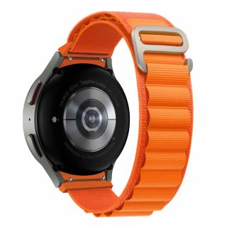 Tech-Protect Nylon Pro Samsung Galaxy Watch 4 / 5 / 5 Pro nylon szíj - narancssárga