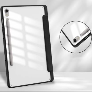 Tech-Protect Smartcase Hybrid Samsung Galaxy Tab S9+ Plus X810/X816B 12,4” kinyitható tok ceruzatartóval - fekete