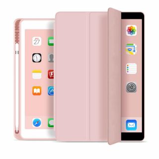 Tech-Protect Smartcase Pencil iPad Air 11" 6 (2024) / 10,9" 5 / 4 (2022/2020) kinyitható tok - rózsaszín