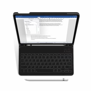 Tech-Protect Smartcase Pencil iPad 10,9” (2022) kinyitható tok és billentyűzet - fekete (Angol)