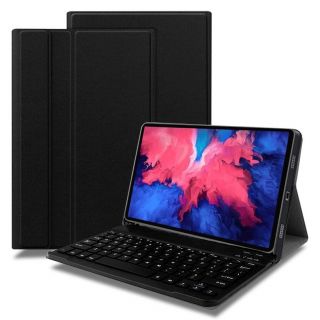 Tech-Protect Smartcase Keyboard Lenovo M10 Plus 10.6 3rd gen. billentyűzetes kinyitható tok - fekete (Angol)