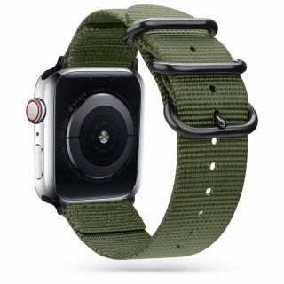 Tech-Protect Scout Apple Watch 45mm / 44mm / 42mm textil szíj - zöld
