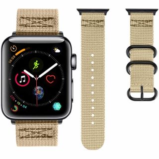 Tech-Protect Scout Apple Watch 45mm / 44mm / 42mm textil szíj - zöld
