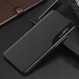 Tech-Protect Smart View Xiaomi Poco M4 Pro 4G / LTE kinyitható bőr tok - fekete