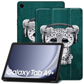 Tech-Protect SmartCase Samsung Galaxy Tab A9+ Plus 11" X210 / X215 / X216 kinyitható tok - cicás
