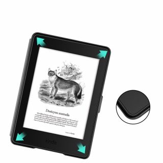 Tech-Protect Smartcase Kindle Paperwhite IV / 4 2018 / 2019 kinyitható tok - virág
