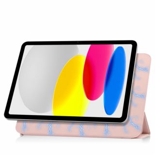 Tech-Protect Smartcase Magnetic iPad 10,9" (2022) kinyitható mágneses kemény tok - rózsaszín