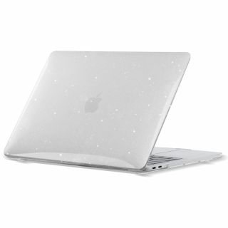 Tech-Protect Smartshell MacBook Air 13 (2018-2020) tok - csillámos átlátszó