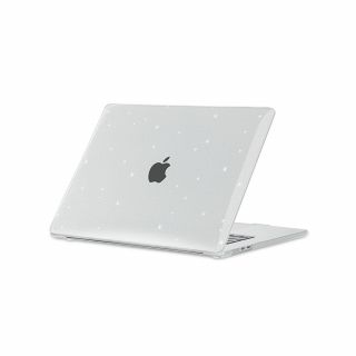 Tech-Protect Smartshell MacBook Air 15” M3 / M2 (2024/2023) kemény tok - átlátszó csillámos