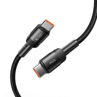 Tech-Protect UltraBoost Evo USB-C - USB-C PD100W 5A kábel - fekete - 100cm
