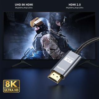 Tech-Protect UltraBoost HDMI - HDMI 2.1 4K 120hz / 8K 60hz kábel - 100cm