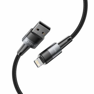 Tech-Protect Ultraboost Lightning - USB-A 12W/2,4A kábel - 200cm