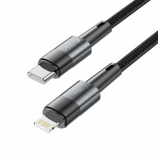 Tech-Protect Ultraboost Lightning - USB-C PD20W/3A kábel - 100cm