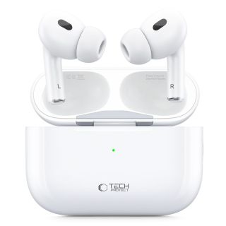 Tech-Protect UltraBoost TWS EarPhone Pro Bluetooth fülhallgató - fehér