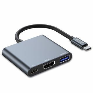 Tech-Protect V1 3in1 USB-C hub (USB-C, HDMI, USB-A)