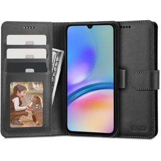 Tech-Protect Wallet Samsung Galaxy A05S kinyitható tok - fekete